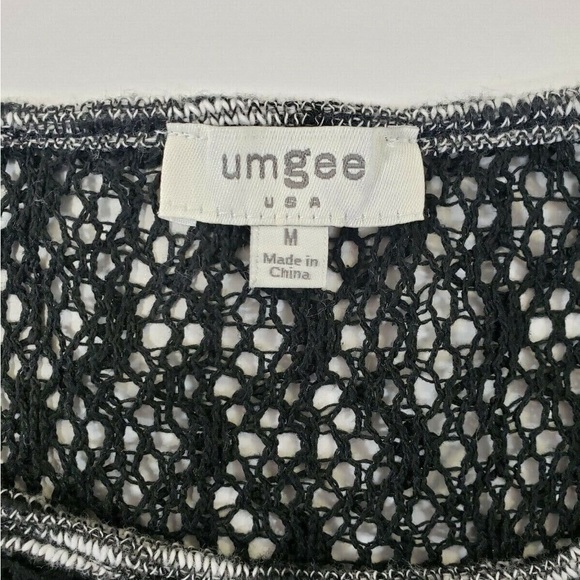 Umgee Open Weaver Sweater Slouchy Crochet - Picture 6 of 8